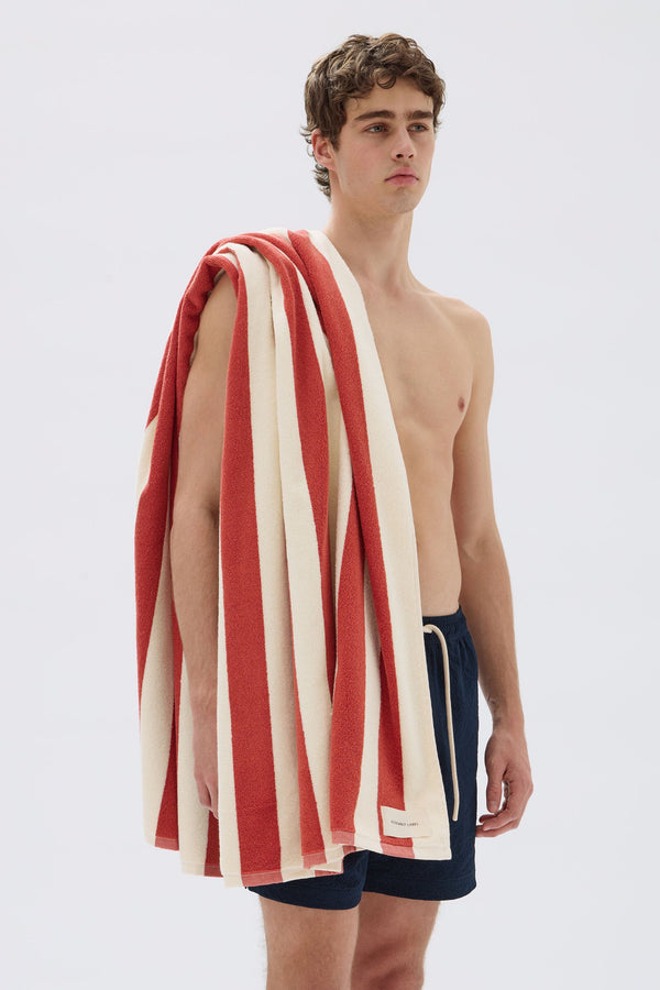 Cotton Stripe Beach Towel