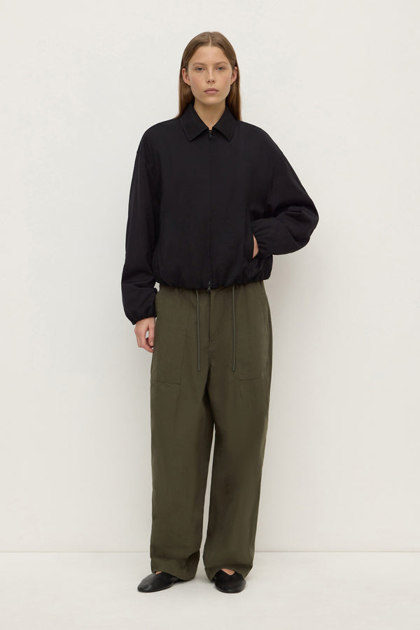 Danielle Wool Bomber Jacket