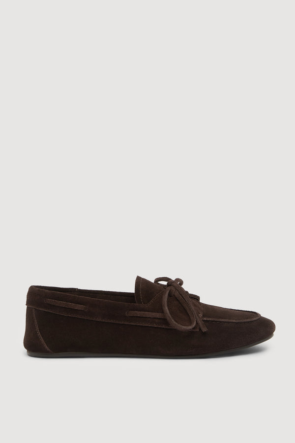 Devon Suede Boat Shoe Ganache-1