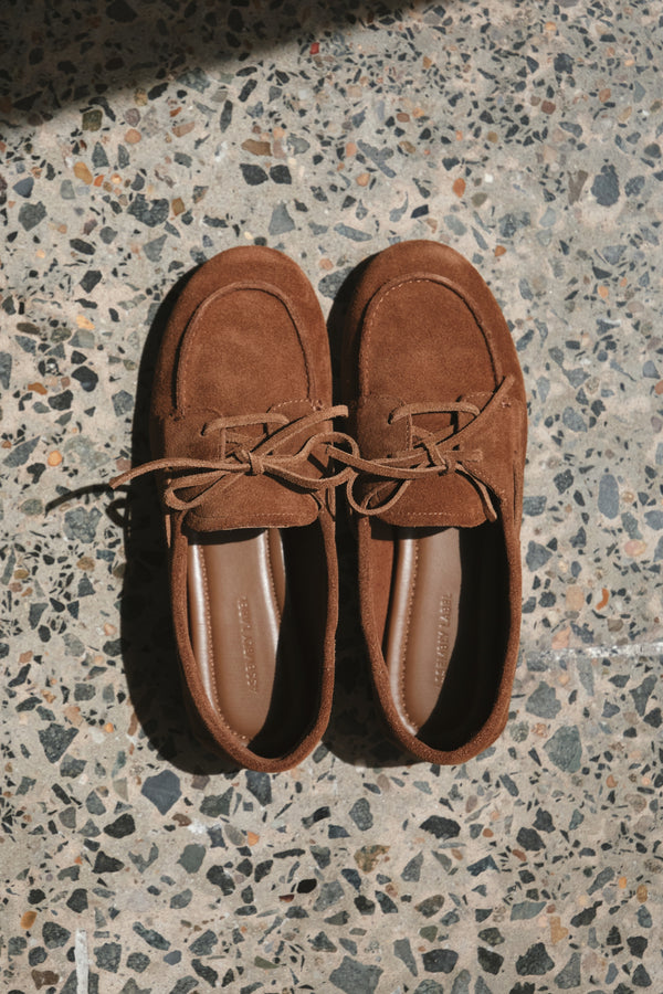 Devon Suede Boat Shoe