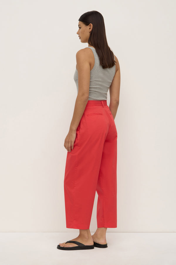 Geno Poplin Pant Chilli-4
