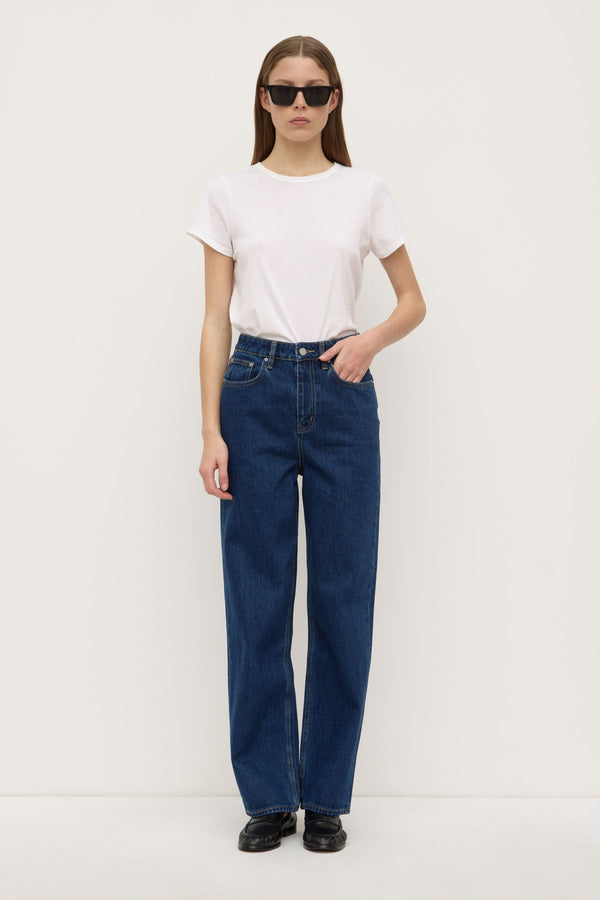 High Waist Straight Jean