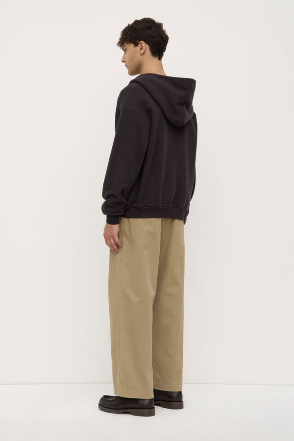 Hudson Relaxed Zip Fleece Hoodie