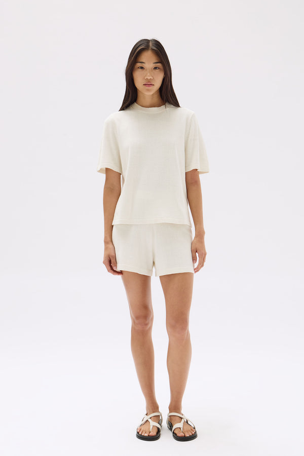 June Silk Knit Tee