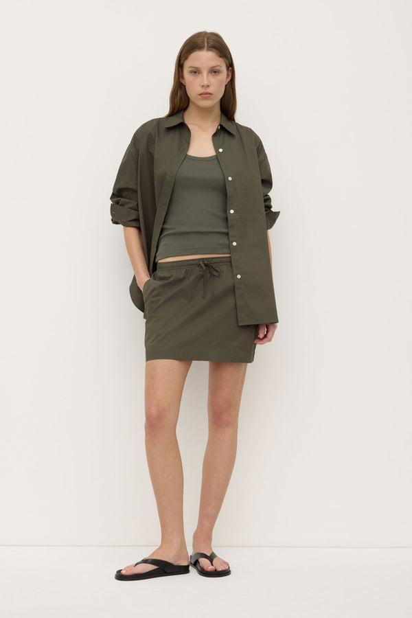 Kalla_Poplin_Mini_Skirt_Moss_0567