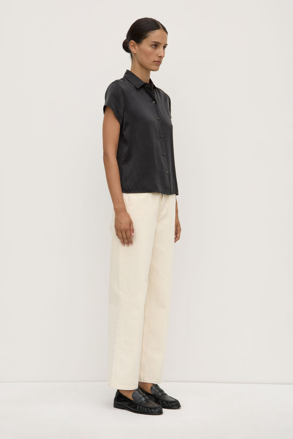 Karri Silk Short Sleeve Shirt