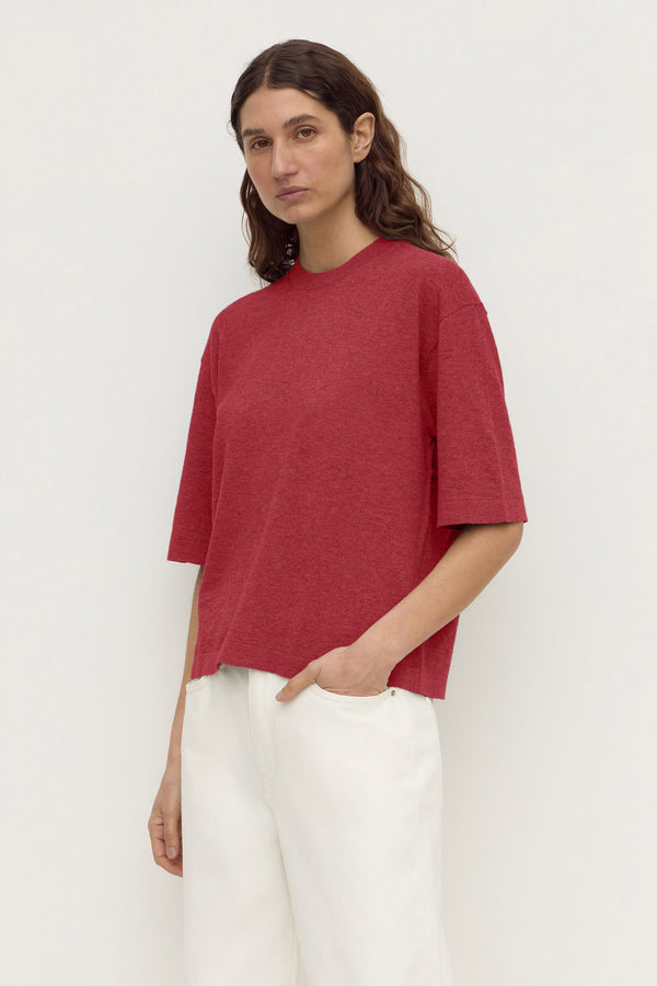 Kensy Cotton Cashmere Tee