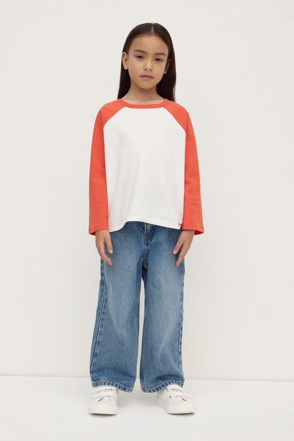 Kids_Oversized_Raglan_Long_Sleeve_Tee_Tangerine_Antique_White_0166