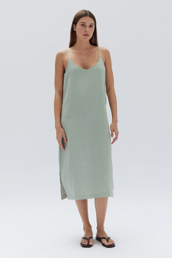 Linen Slip Dress