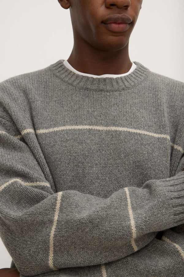 Luca Merino Stripe Knit