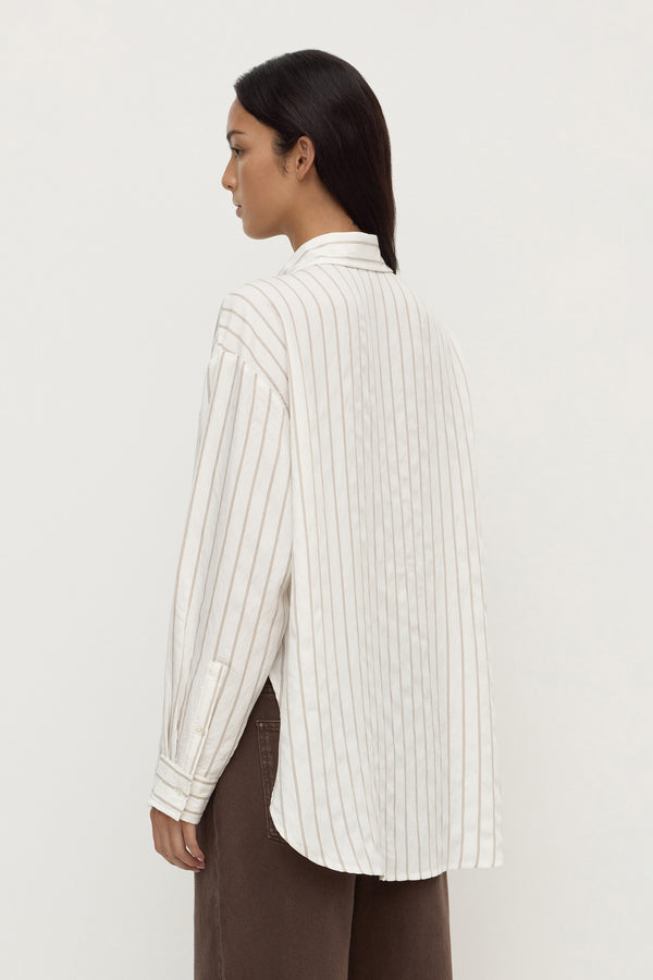Maeve_Longline_Shirt_Taupe_Cream_Stripe_1343