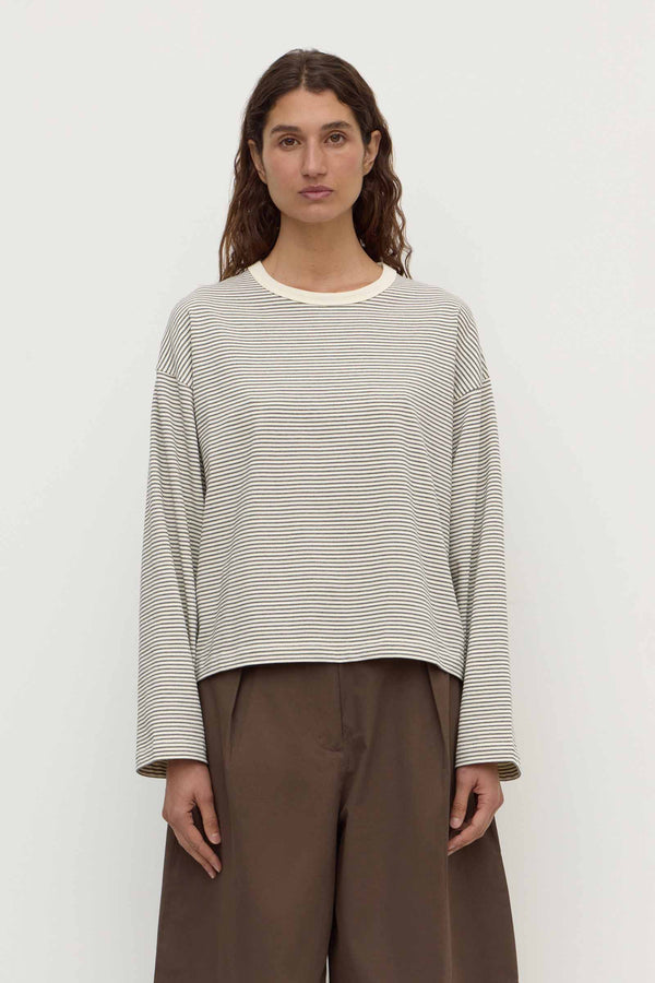 Malone_Stripe_Wide_Sleeve_Tee_Cream_Black_2090