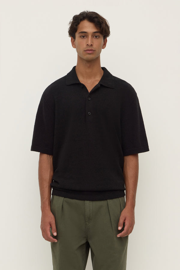 Martin_Knit_Polo_Black_0851