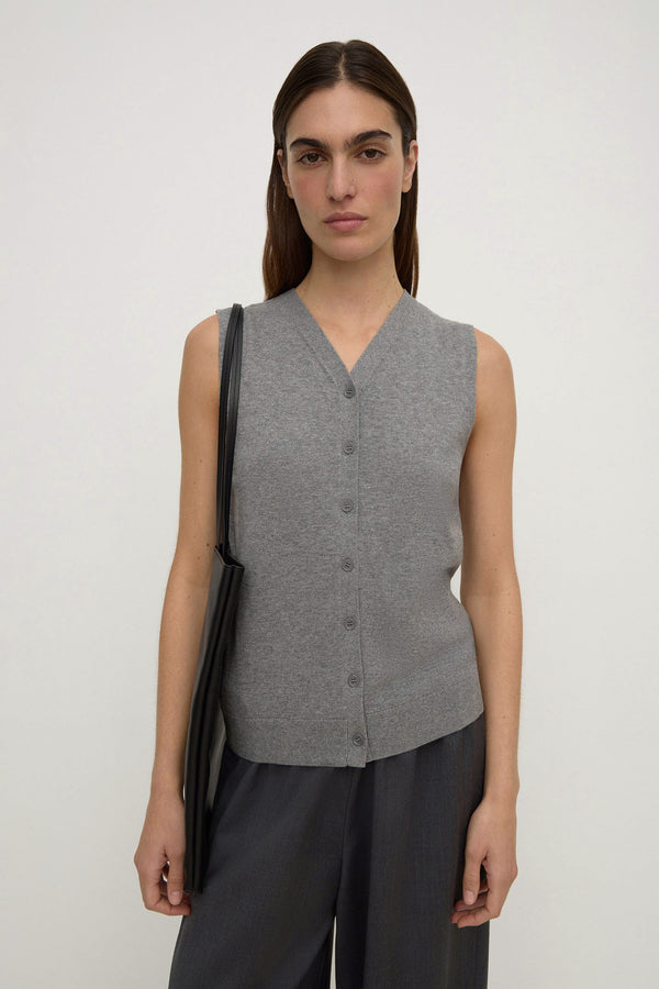 Maya_Cotton_Cashmere_Knit_Vest_Dark_Grey_Marle_1640