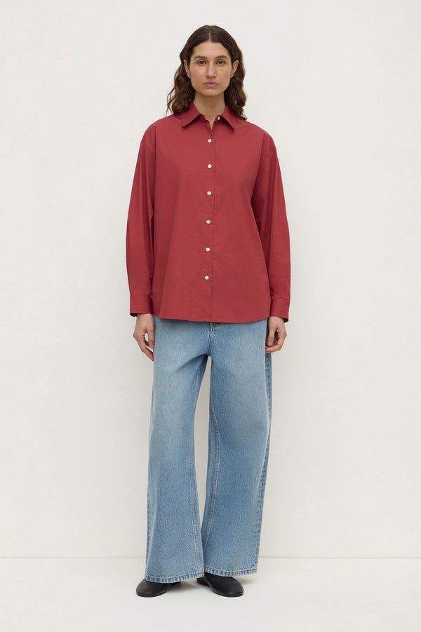 Micha_Poplin_L_S_Shirt_Raisin_0788