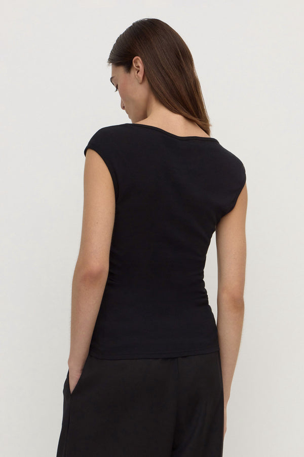 Mika_Capped_Sleeve_Top_Black_1651