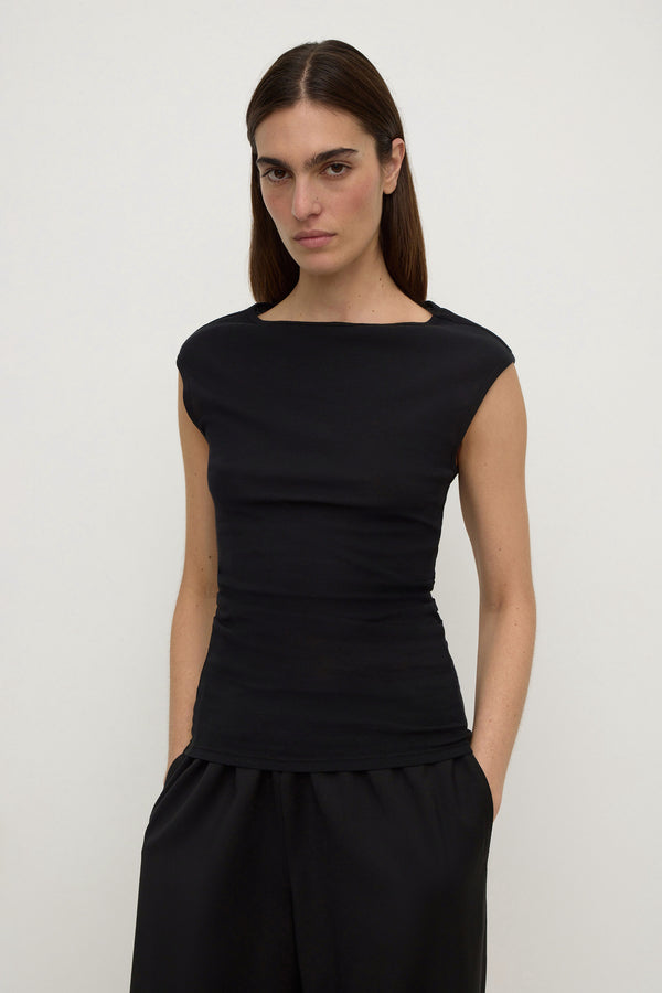 Mika_Capped_Sleeve_Top_Black_1656