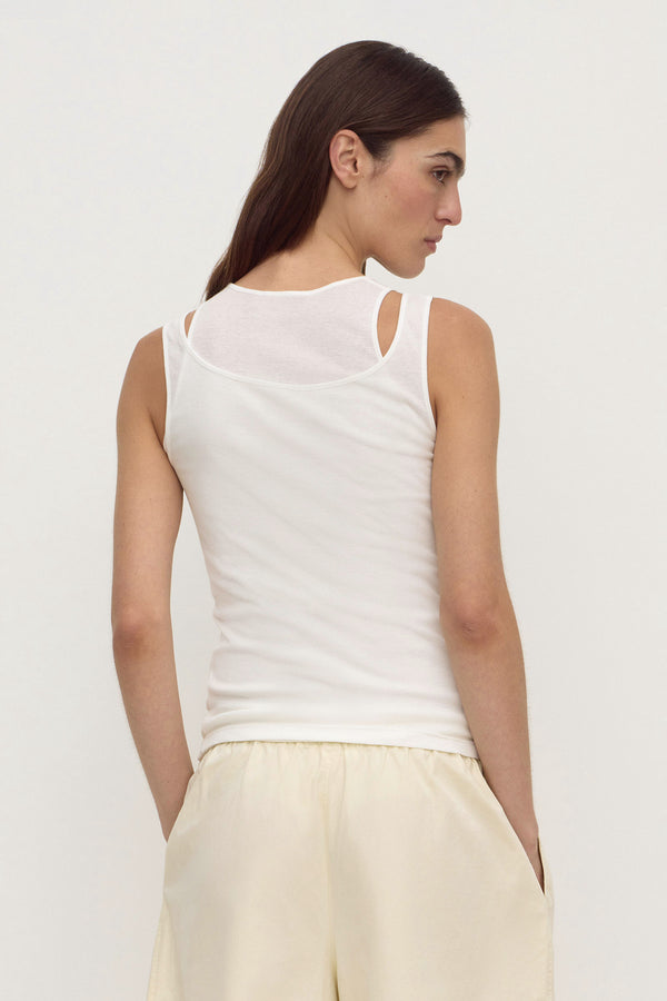 Mika Jersey Layered Tank