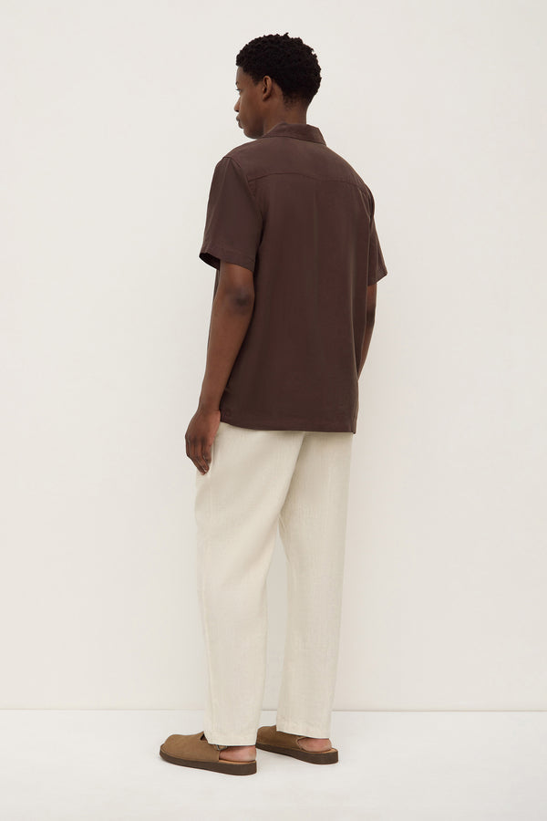 Miller Short Sleeve Shirt Ganache-4