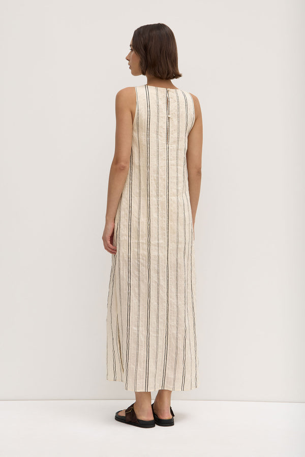 Milos Stripe Maxi Dress