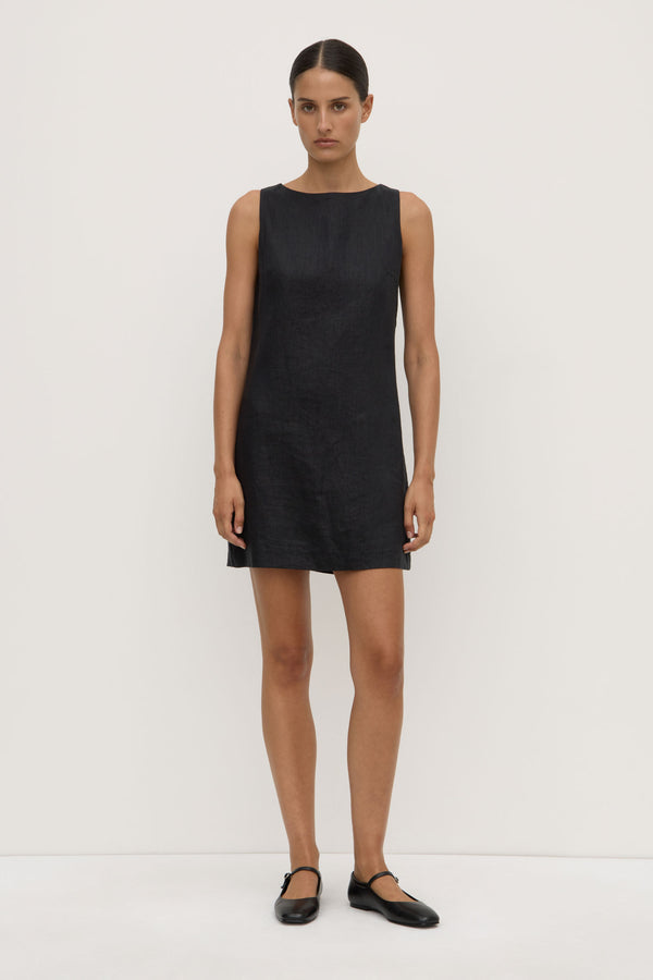 Nadine Linen Mini Dress