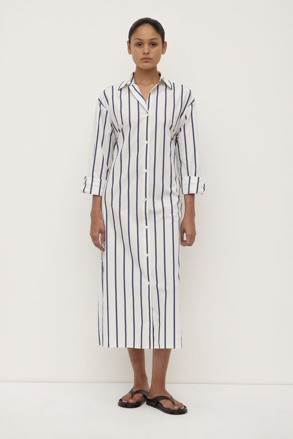 Nara_Stripe_Shirt_Dress_White_True_Navy_1078