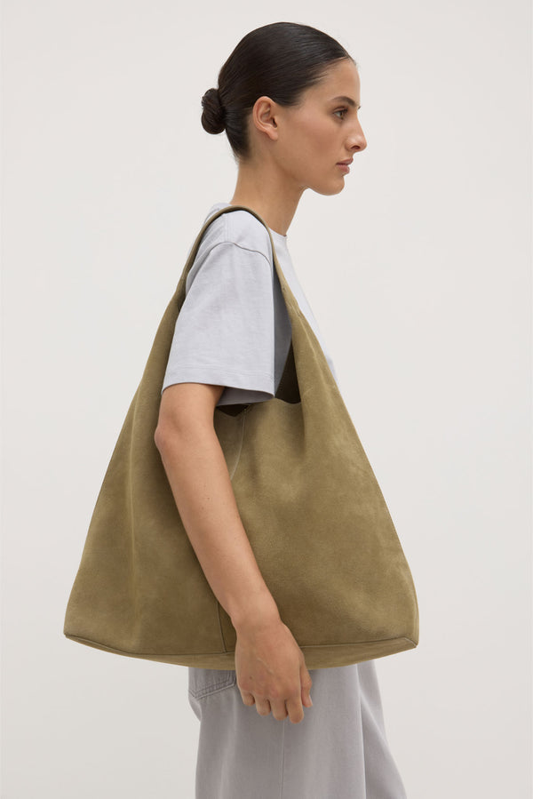Neve Suede Shoulder Bag