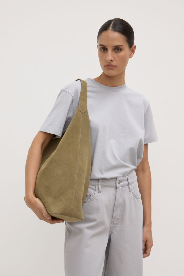 Neve Suede Shoulder Bag