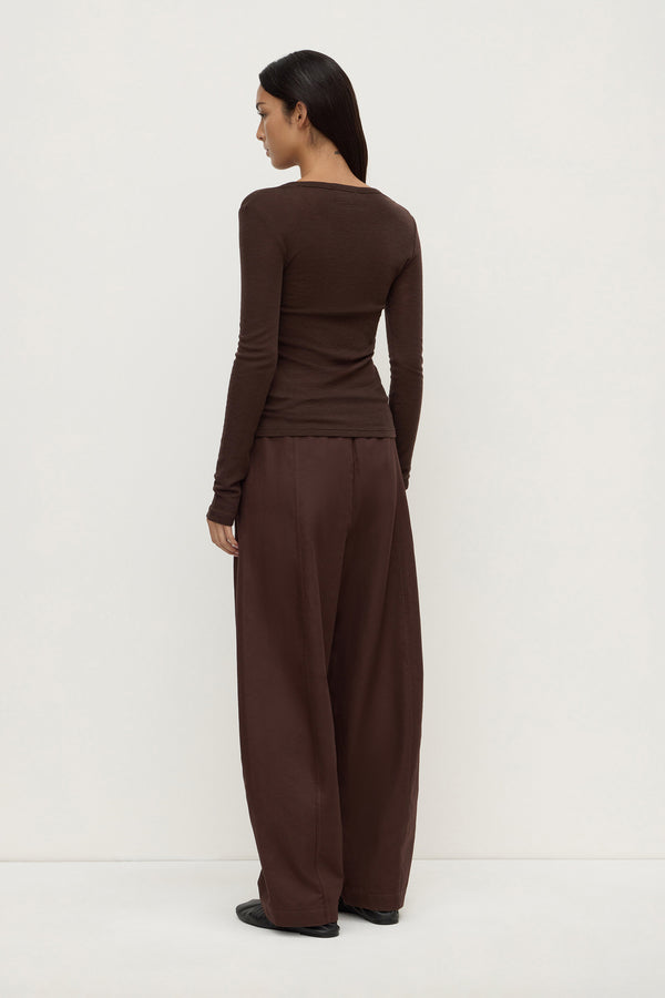 Nora Merino Wool Henley