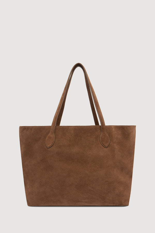 Olivia Suede Tote Bag