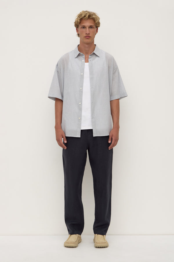 Olly_Short_Sleeve_Shirt_Graphite_White_1362