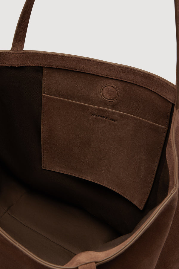 Paige Suede Tote Bag