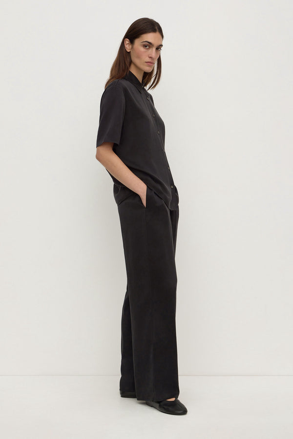 Pippa_Silk_Short_Sleeve_Shirt_Black_2098
