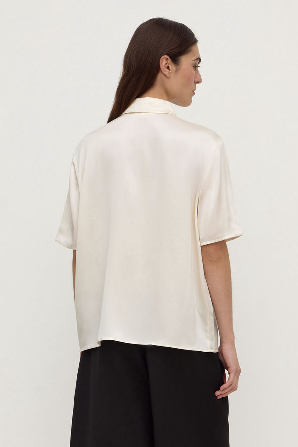 Pippa_Silk_Short_Sleeve_Shirt_Cream_1747