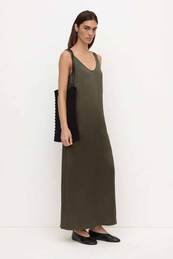 Pippa_Silk_Tank_Dress_Dark_Military_0485