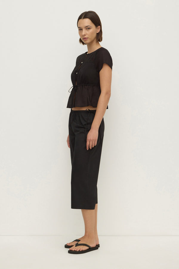 Quinn Voile Tie Top