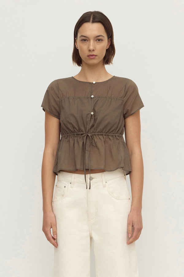 Quinn Voile Tie Top