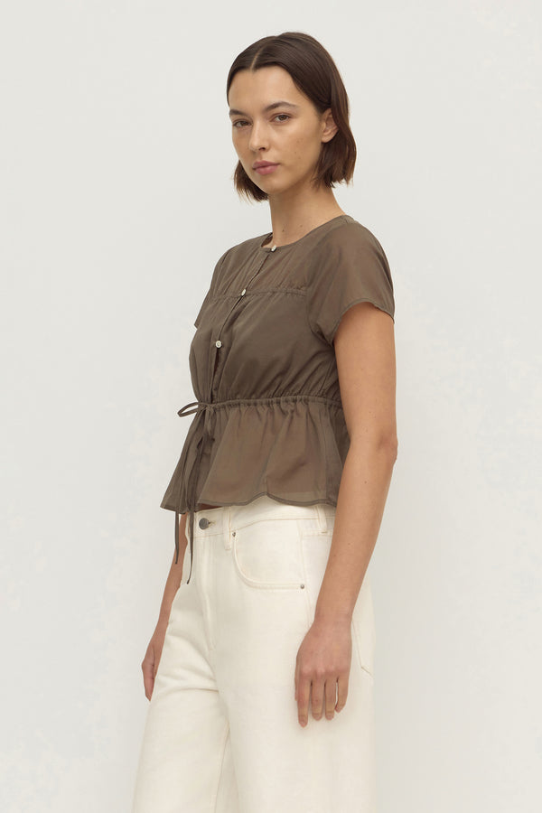 Quinn Voile Tie Top