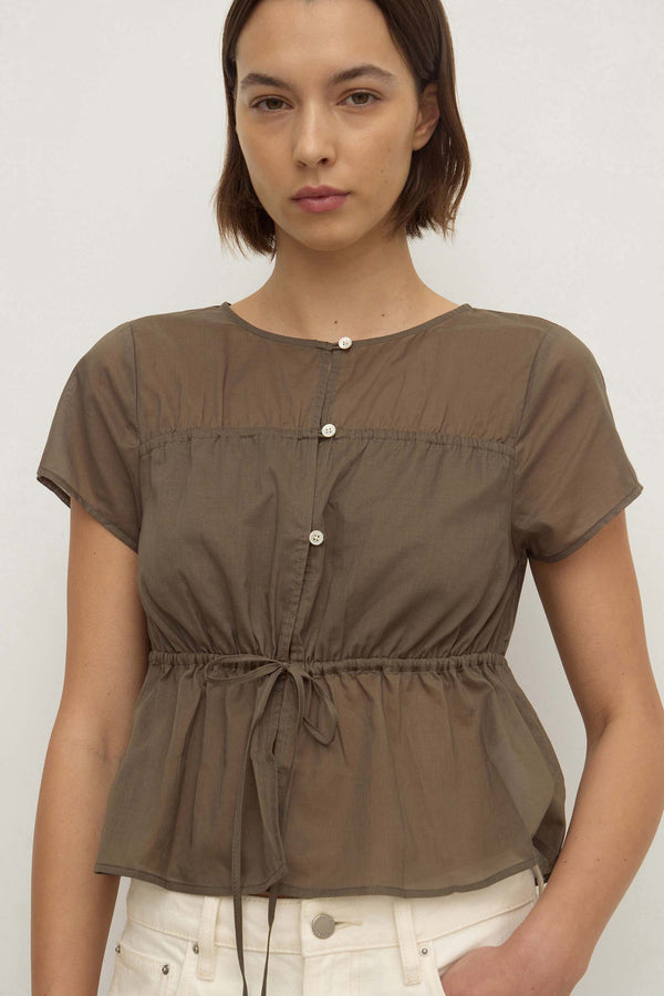 Quinn Voile Tie Top