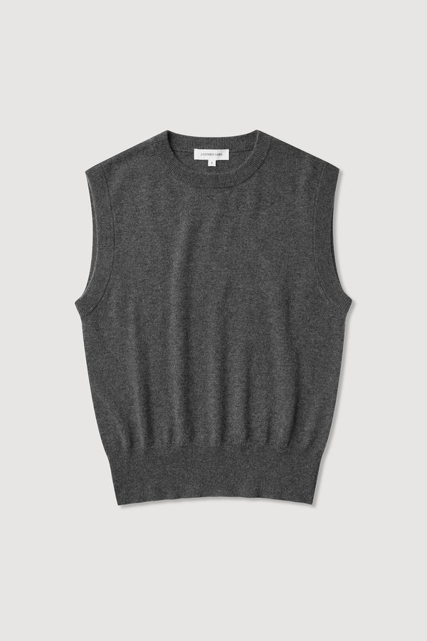 Relaxed Cashmere Vest