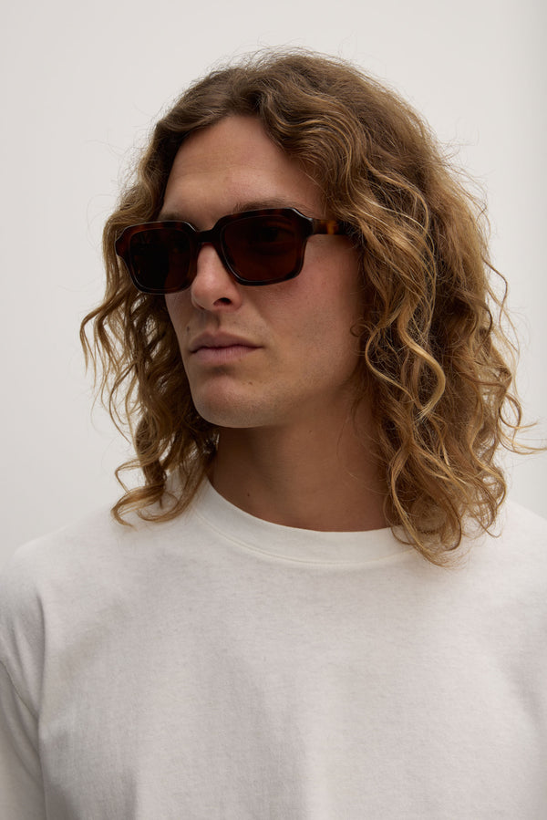Retro Square Frame Sunglasses