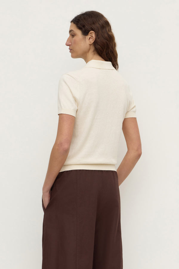 Sloane Cotton Cashmere Polo