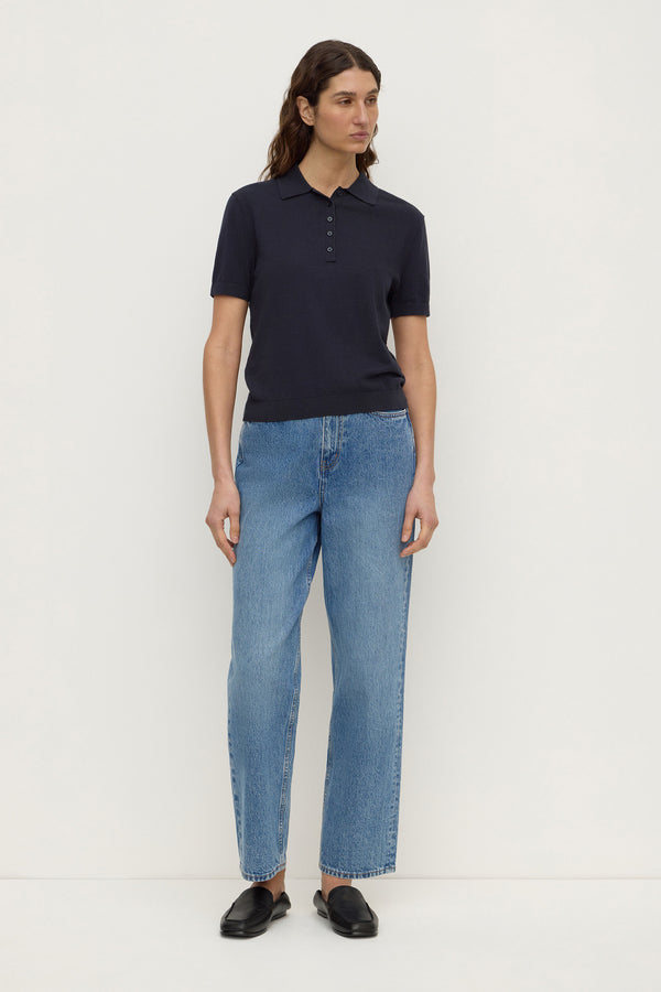 Sloane Cotton Cashmere Polo