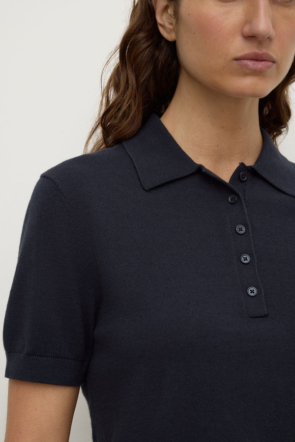 Sloane Cotton Cashmere Polo