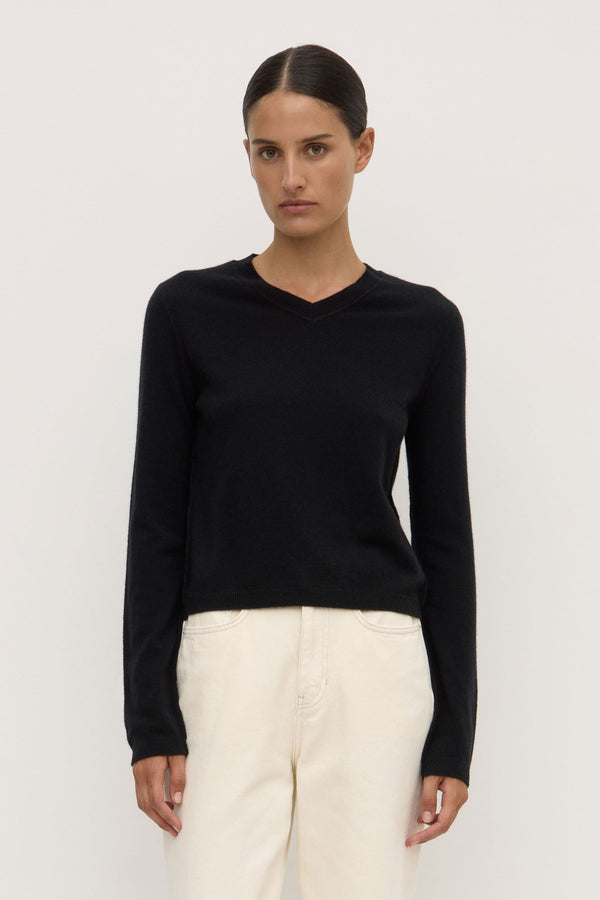 Solene Cashmere Knit Top