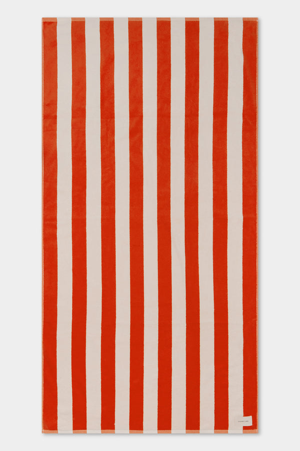 Wide Stripe Beach Towel