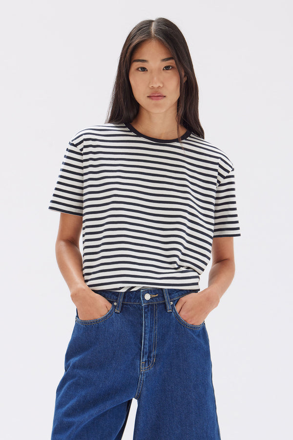 Womens Harbour Stripe Tee