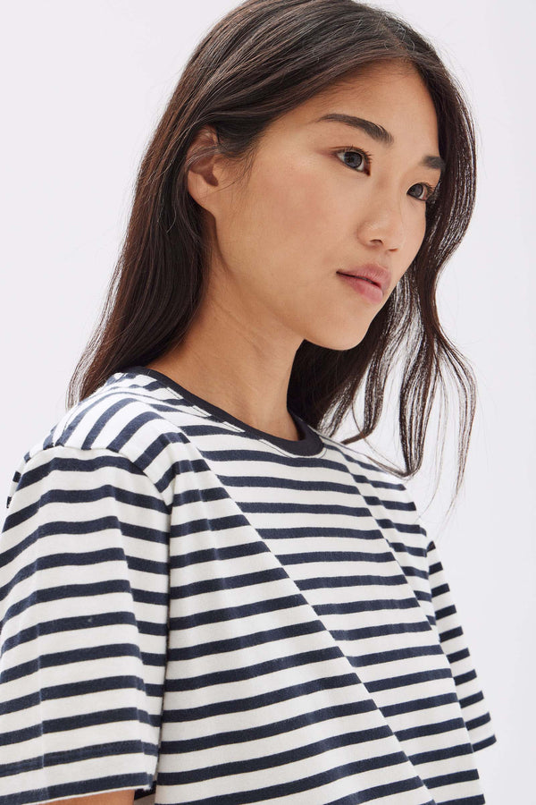 Womens Harbour Stripe Tee