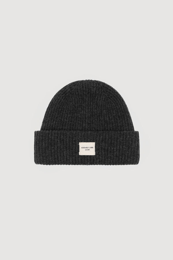 Wool Rib Beanie
