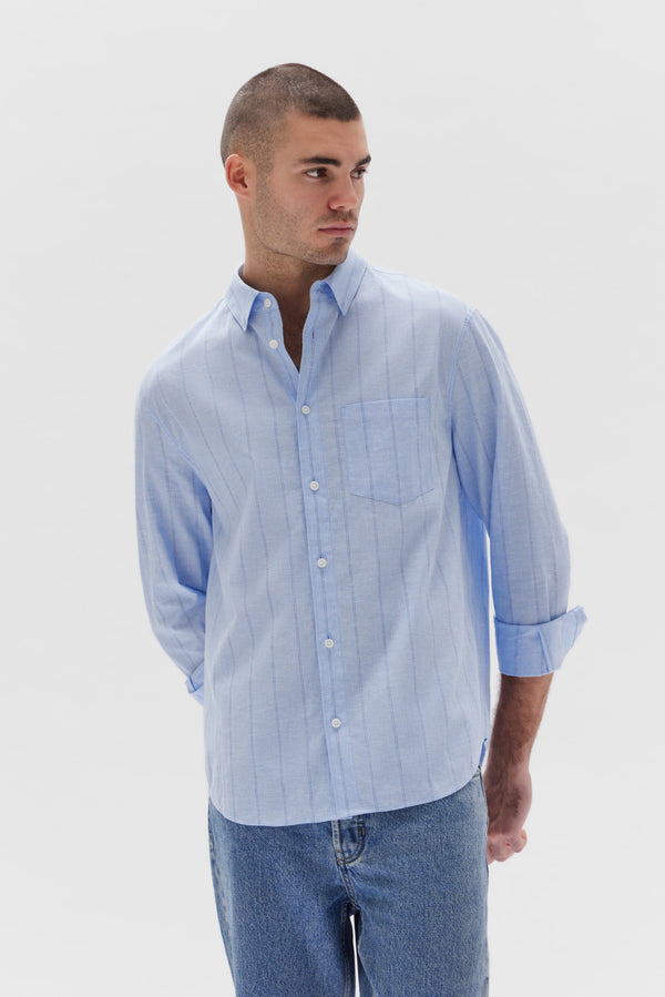 Stripe in Stride Short-Sleeve Shirt